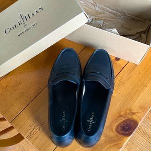 Cole Haan Classic Alexa Penny Moc II Black Loafers   7 1/2 B